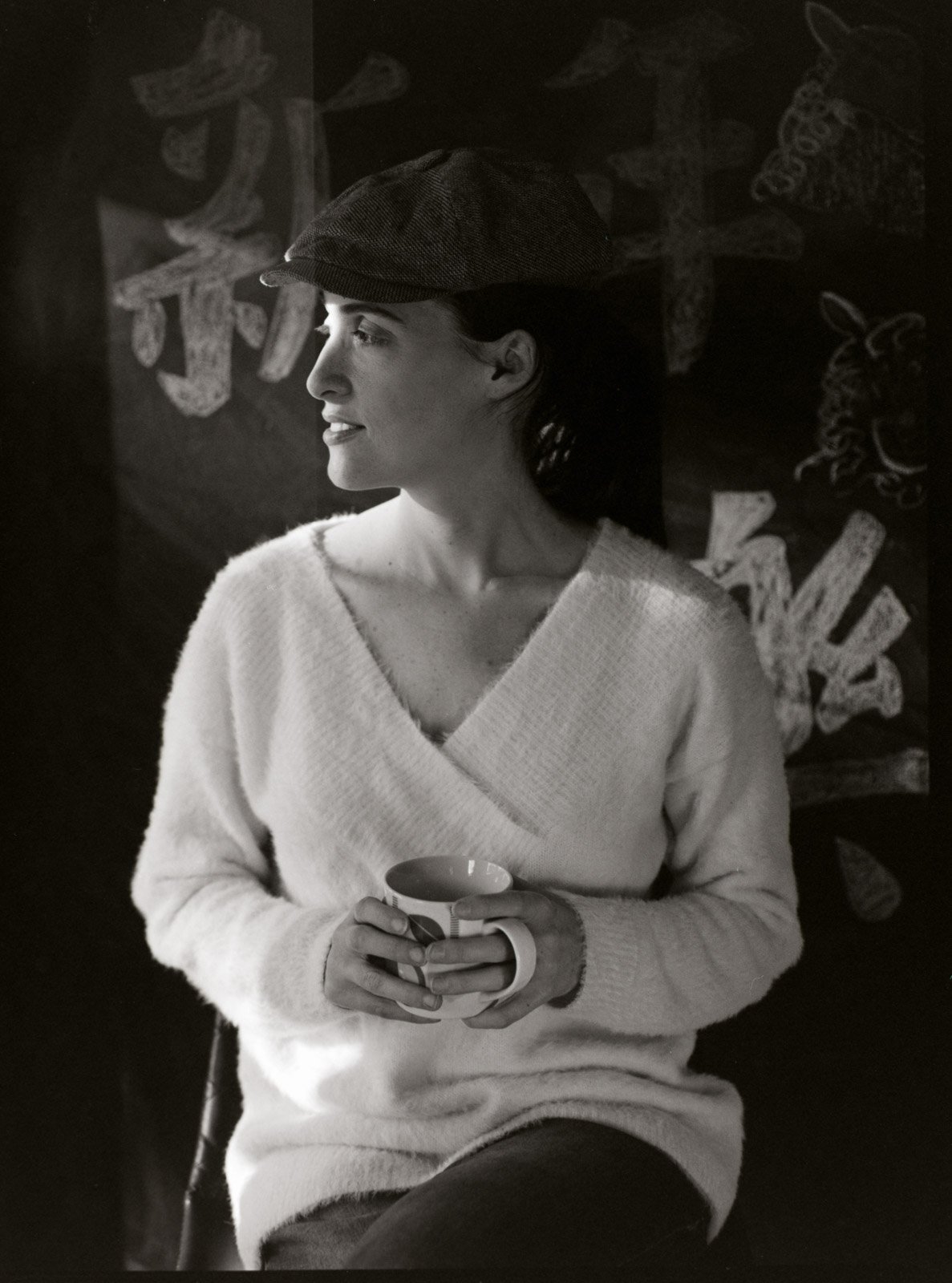 Natural light portrait session